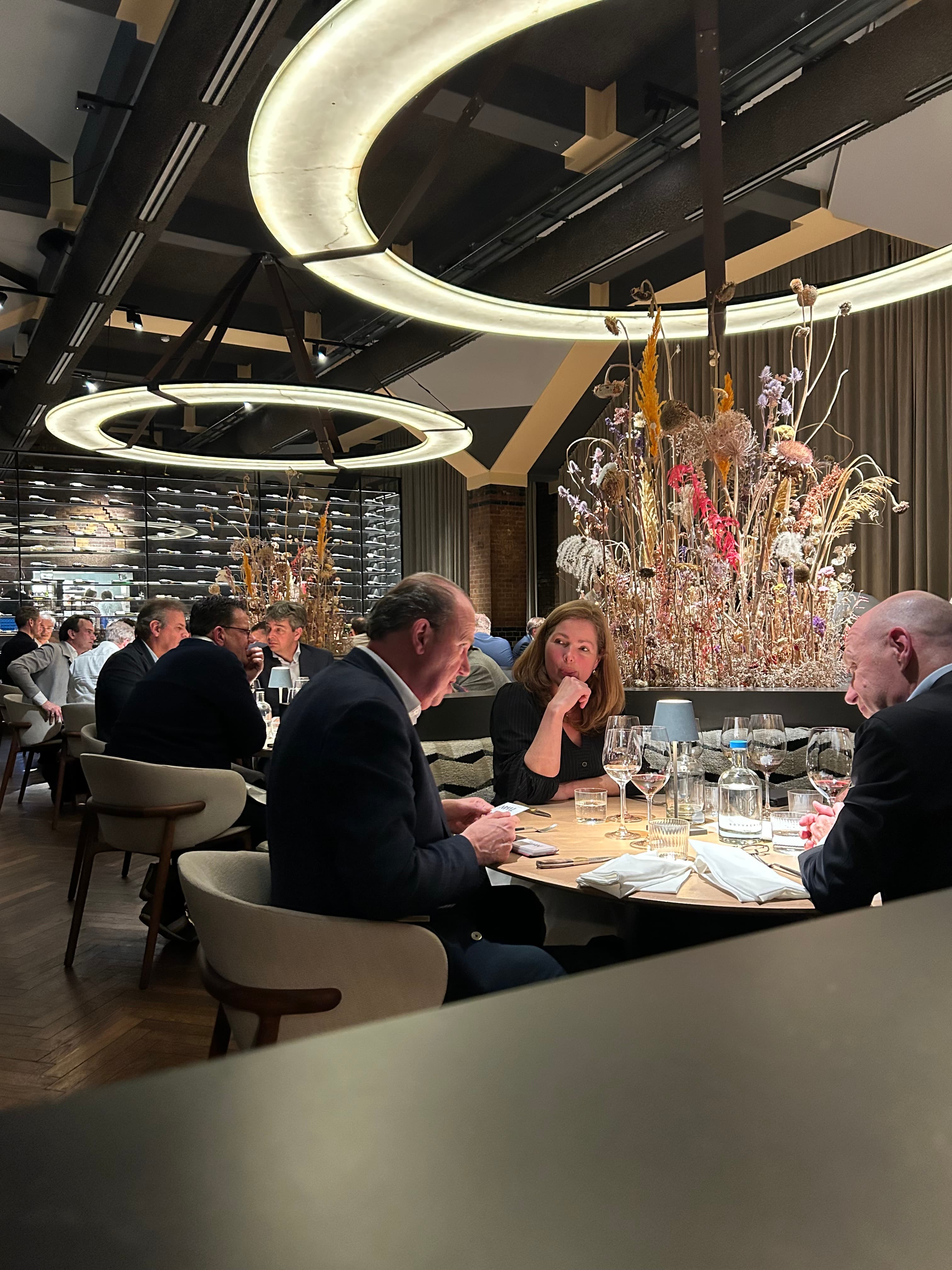 Business networking tijdens het eten