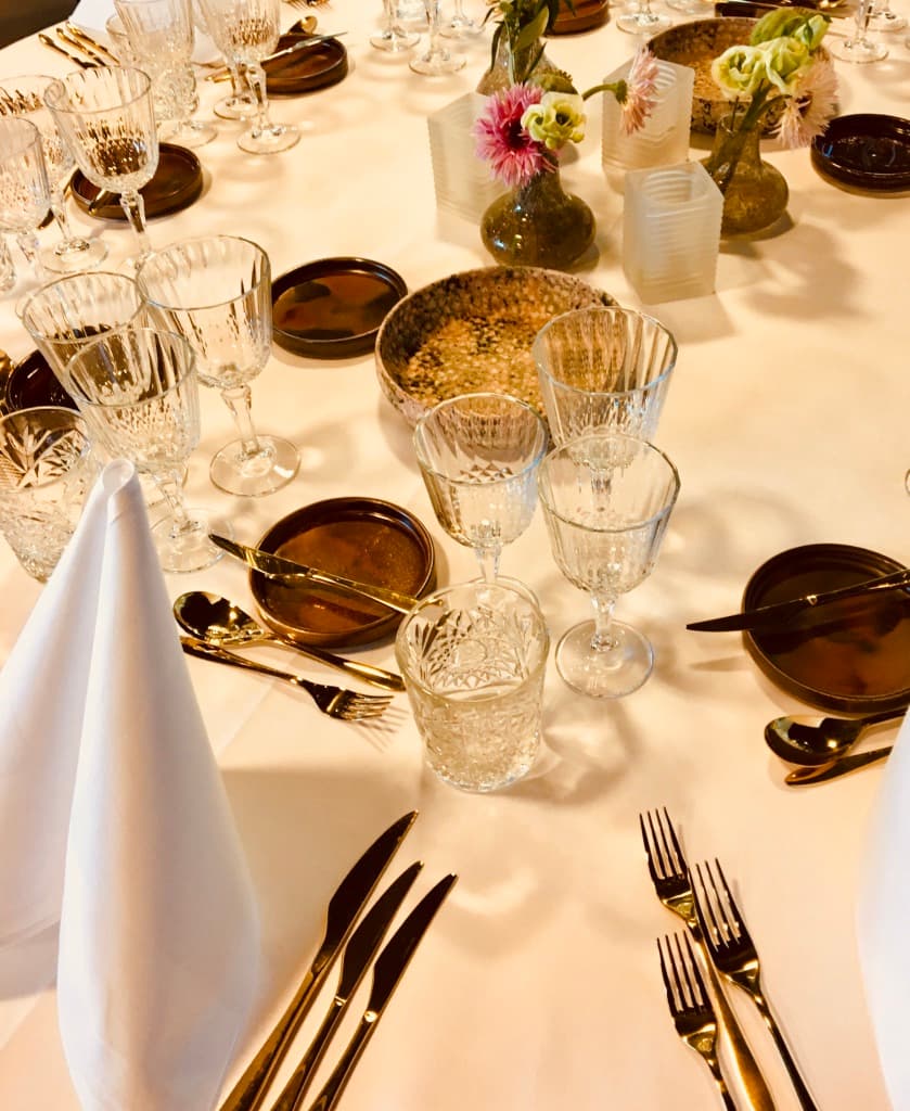 Professioneel team in restaurant setting